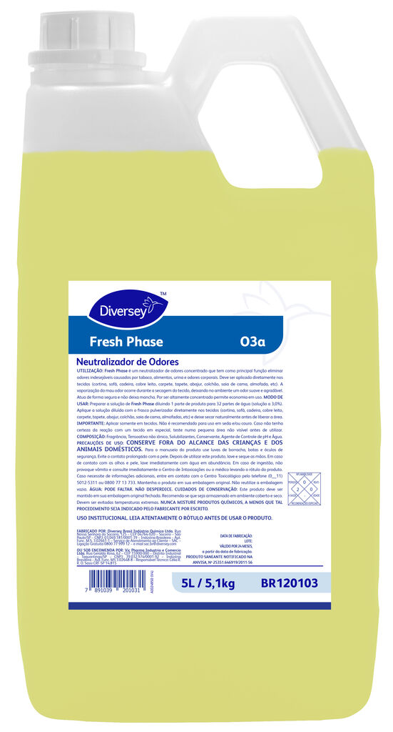 FRESH PHASE 2x5L - NEUTRALIZADOR DE ODORES